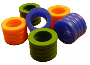 Medical rubber seals