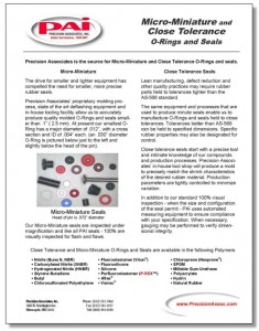PAI Micro-Miniature_Shadow Precision Associates Micro Seals PDF