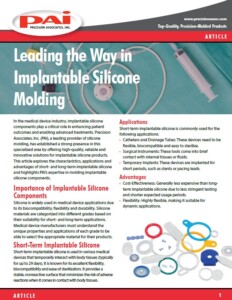 PAI Implantable Silicone PAI Implantable Silicone